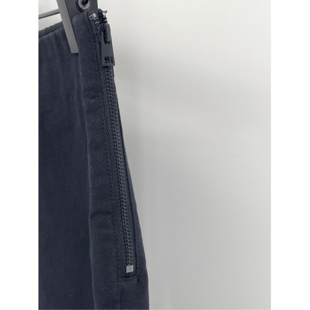 Everlane Pants Ponte Ankle Women's Size 4 Black Side Zip Stretch Waist - Picture 5 of 12